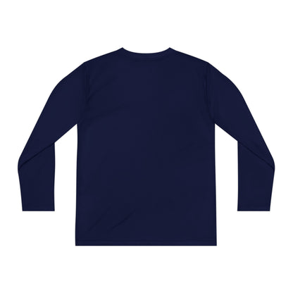 Eat Camp logo Youth Long Sleeve Tee | camper design, kids outdoor shirt