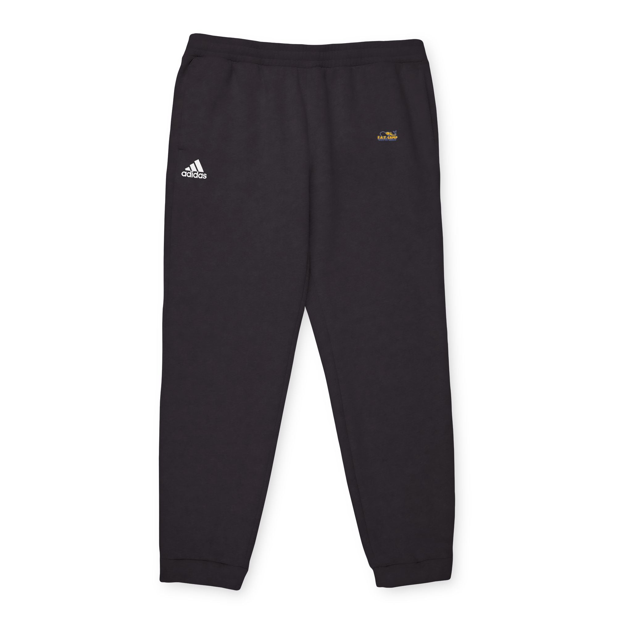 adidas logo Joggers | Charcoal Fleece Sweatpants