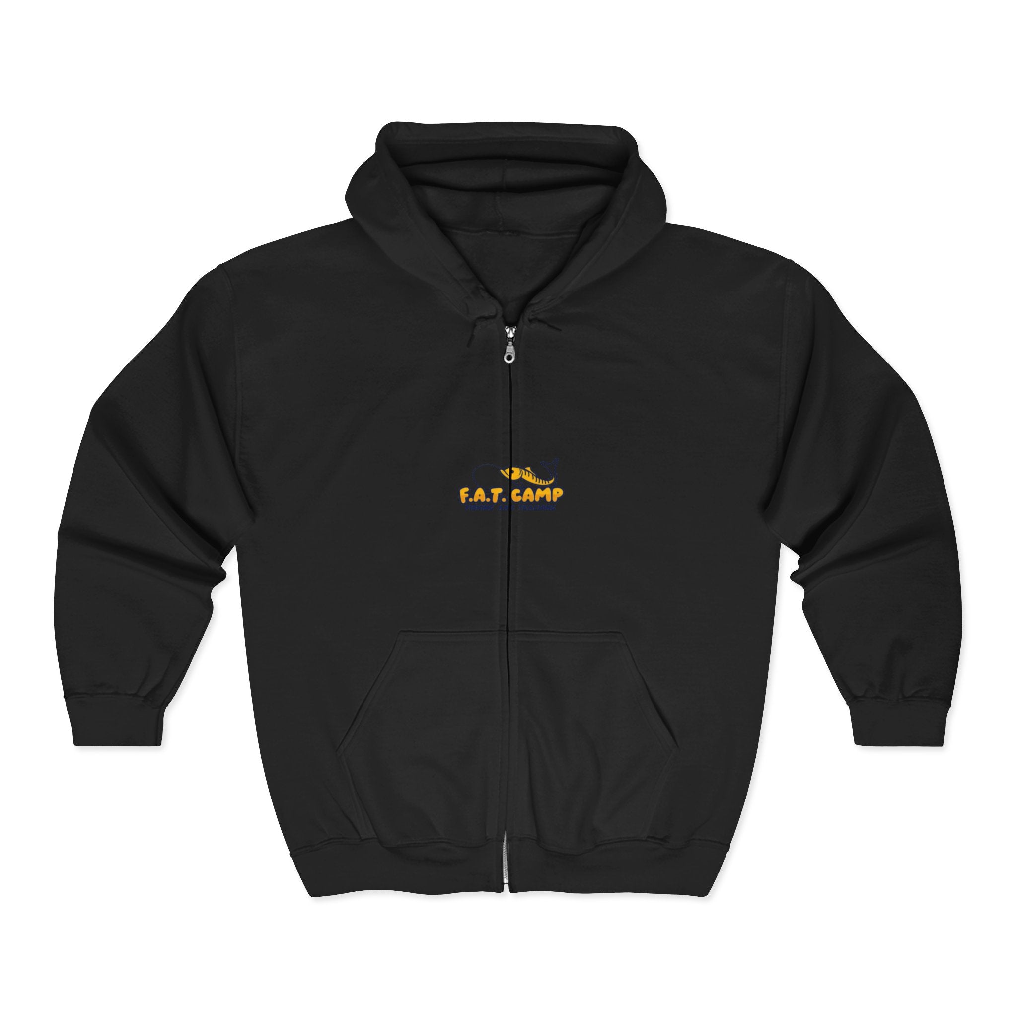 FAT CAMP graphic zip hoodie | Full Zip Hooded Sweatshirt