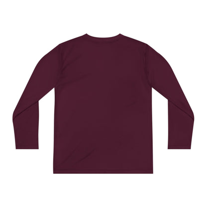 Eat Camp logo Youth Long Sleeve Tee | camper design, kids outdoor shirt