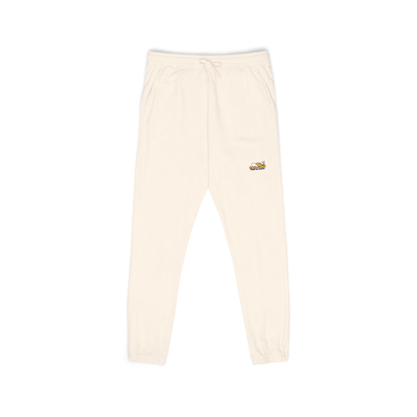 Tiny Sunrise Embroidered Sweatpants | Garment-Dyed Fleece Joggers