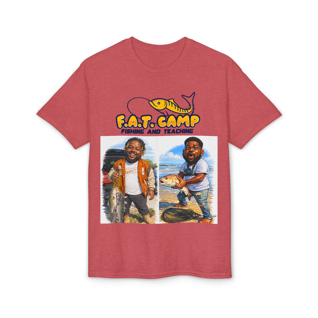 F.A.T. Camp Fishing T-Shirt — “D. Hayes: Gotta Hold Ya Mouth Right” Graphic Tee