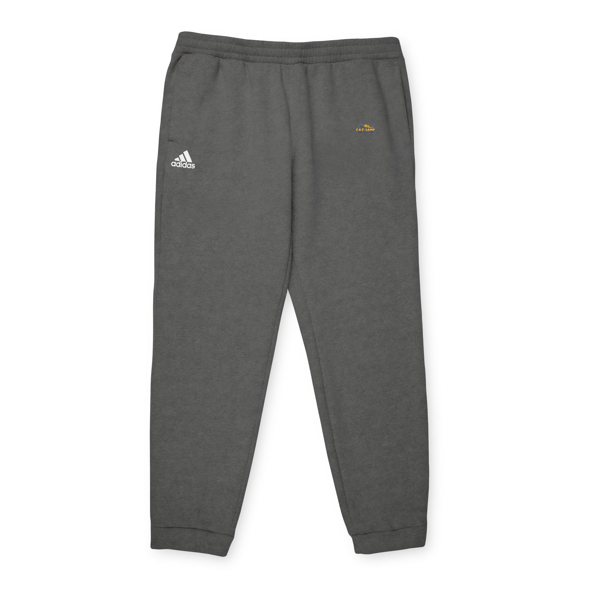 adidas logo Joggers | Charcoal Fleece Sweatpants