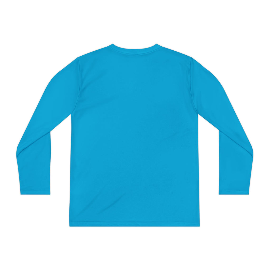 Eat Camp logo Youth Long Sleeve Tee | camper design, kids outdoor shirt