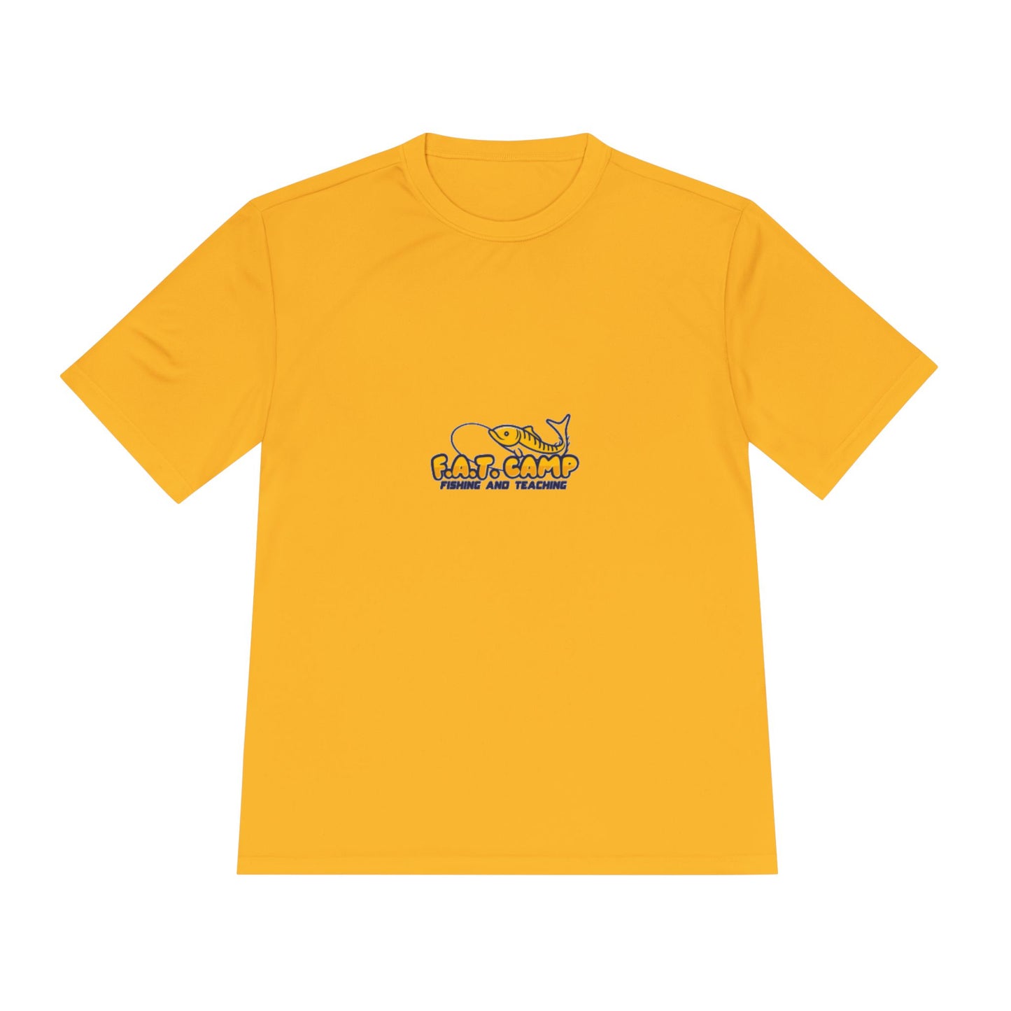 Fat Camp Cartoon Dog Tee | Retro Illustration, Small Chest Print