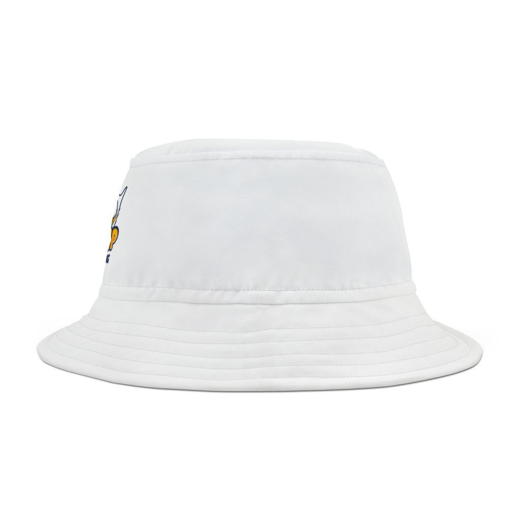 F.A.T. Camp Fishing and Teaching Bucket Hat | Fish Logo Bucket Hat