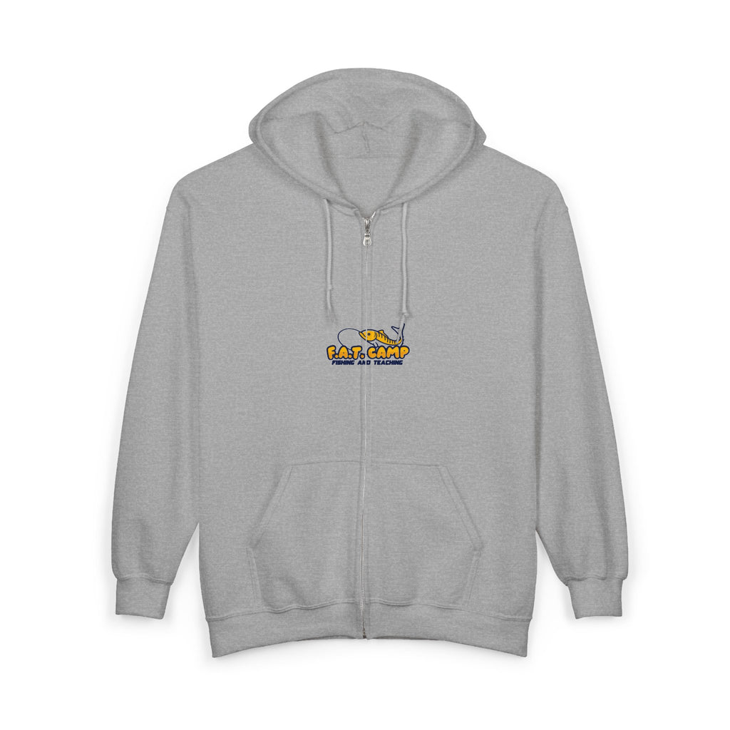 FAT CAMP graphic zip hoodie | Full Zip Hooded Sweatshirt