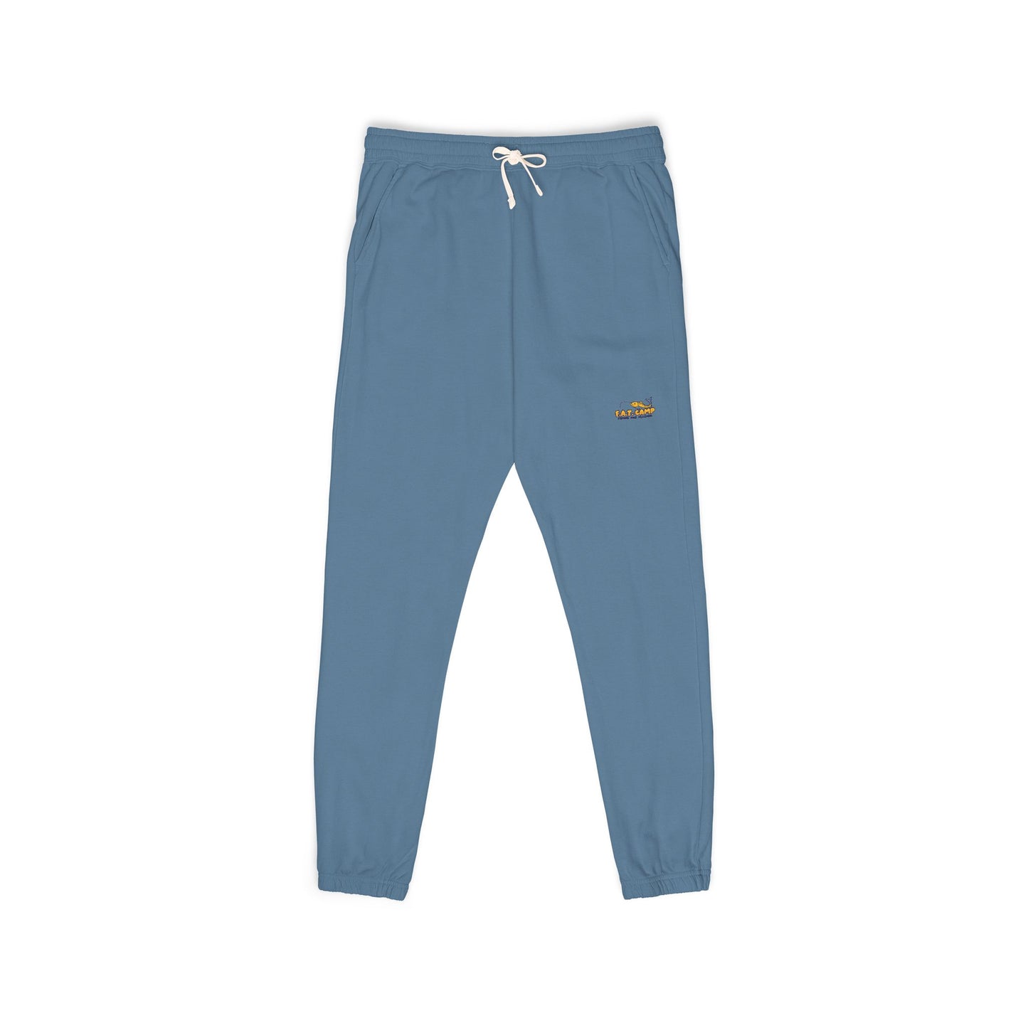 Tiny Sunrise Embroidered Sweatpants | Garment-Dyed Fleece Joggers