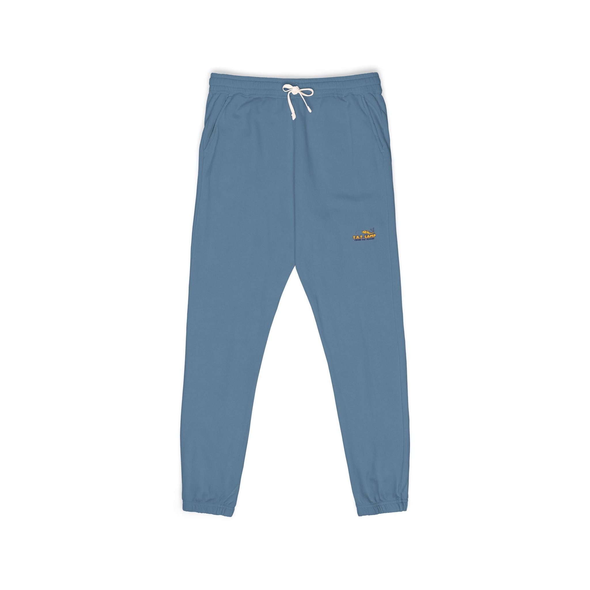 Tiny Sunrise Embroidered Sweatpants | Garment-Dyed Fleece Joggers