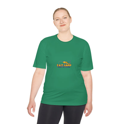 Fat Camp Cartoon Dog Tee | Retro Illustration, Small Chest Print