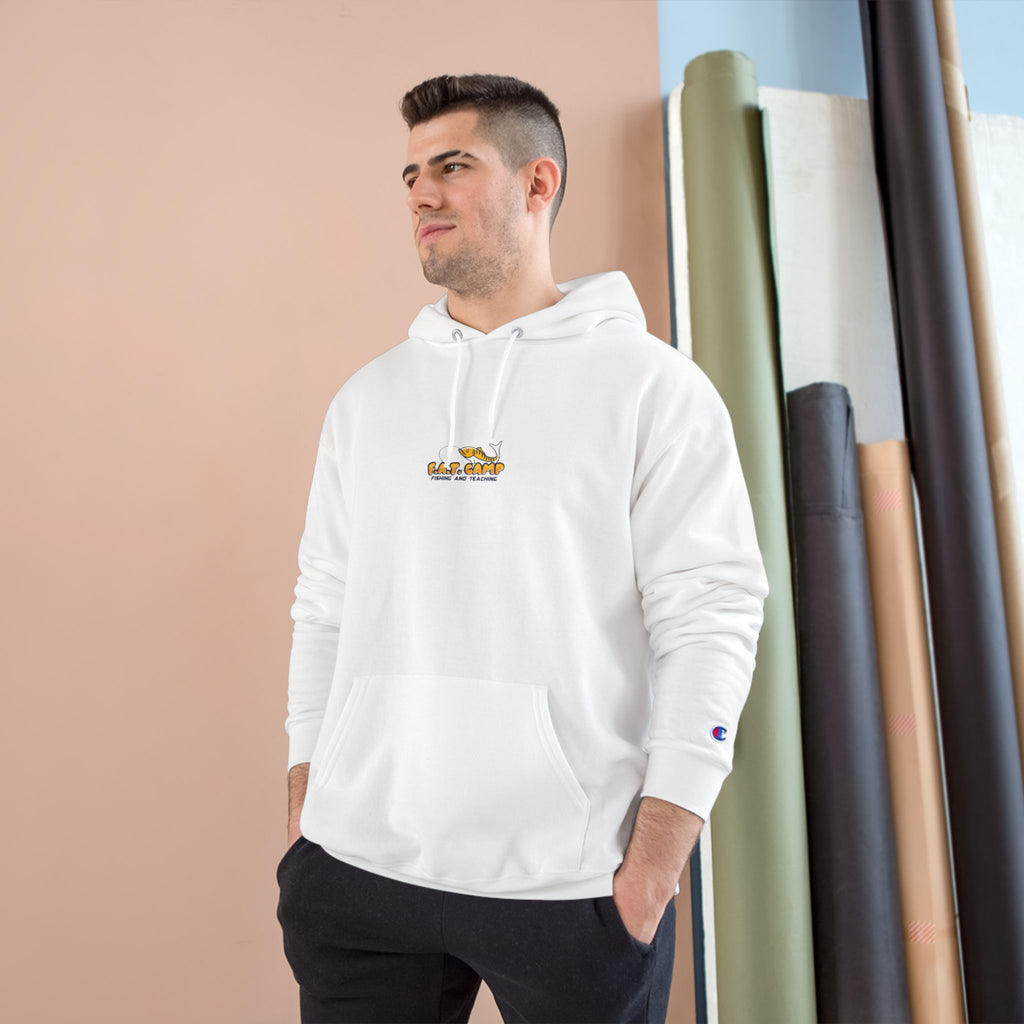 Gold Little Champion logo Champion Hoodie | Small Chest Embroidered Logo