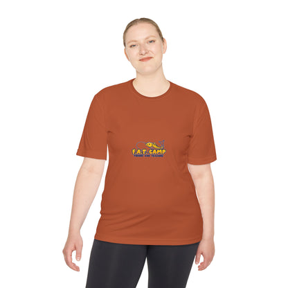 Fat Camp Cartoon Dog Tee | Retro Illustration, Small Chest Print