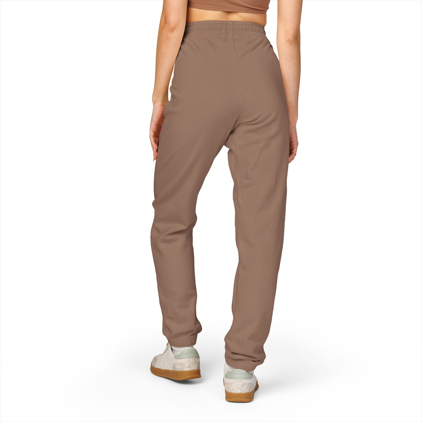 Tiny Sunrise Embroidered Sweatpants | Garment-Dyed Fleece Joggers