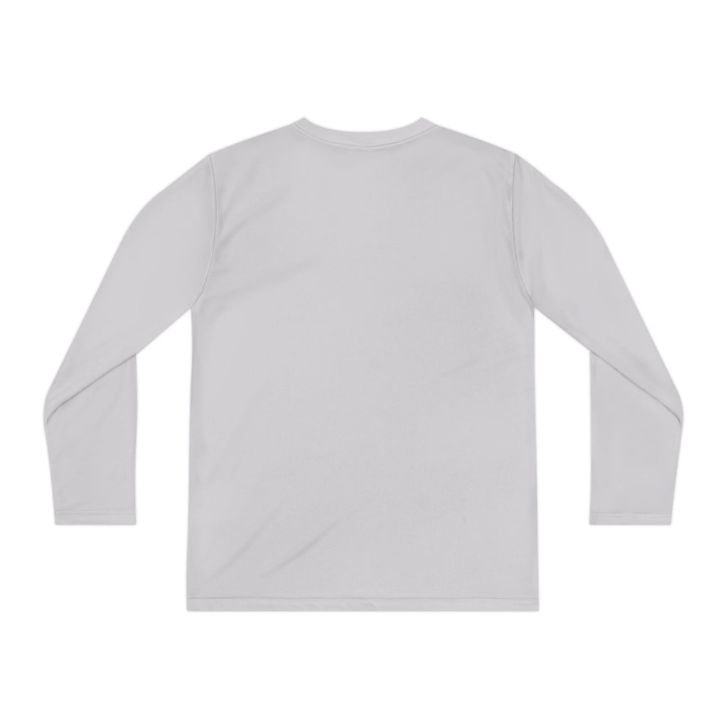 Eat Camp logo Youth Long Sleeve Tee | camper design, kids outdoor shirt