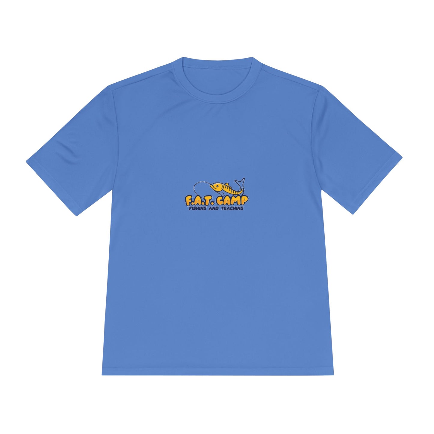 Fat Camp Cartoon Dog Tee | Retro Illustration, Small Chest Print