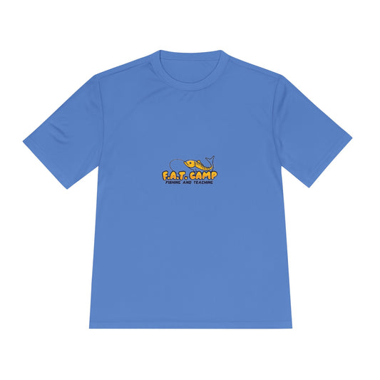 Fat Camp Cartoon Dog Tee | Retro Illustration, Small Chest Print