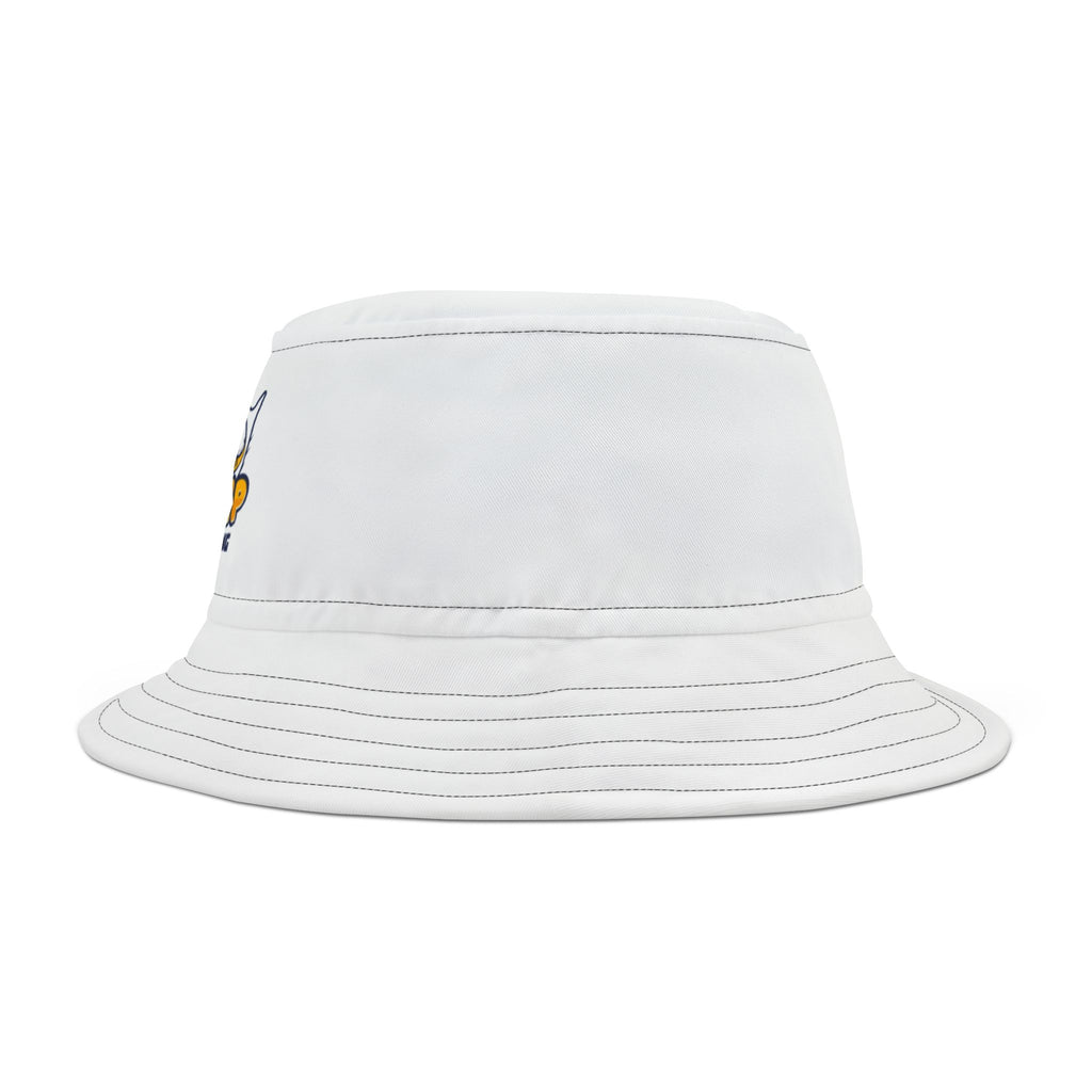 F.A.T. Camp Fishing and Teaching Bucket Hat | Fish Logo Bucket Hat