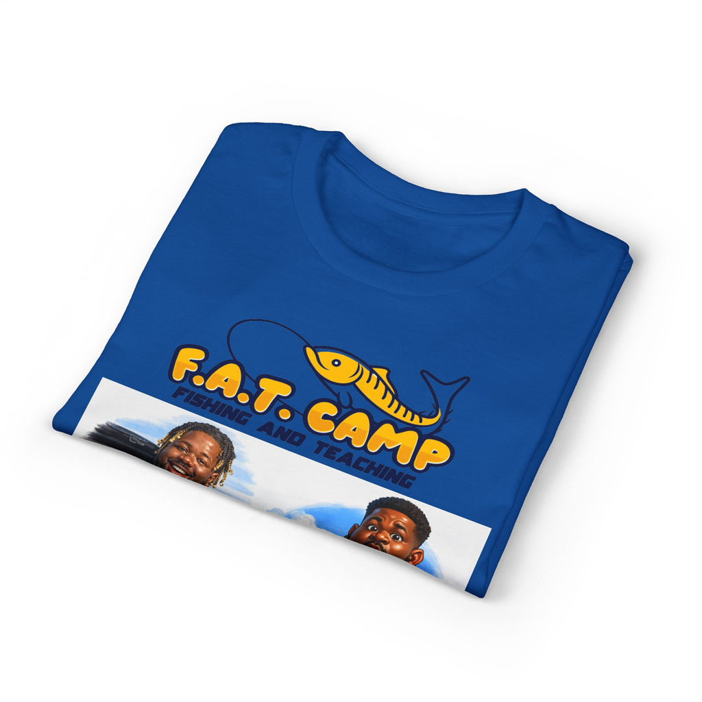 F.A.T. Camp Fishing T-Shirt — “D. Hayes: Gotta Hold Ya Mouth Right” Graphic Tee