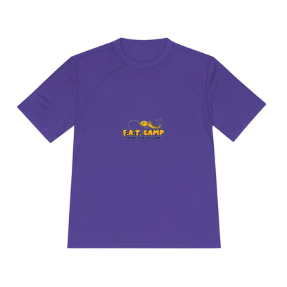 Fat Camp Cartoon Dog Tee | Retro Illustration, Small Chest Print