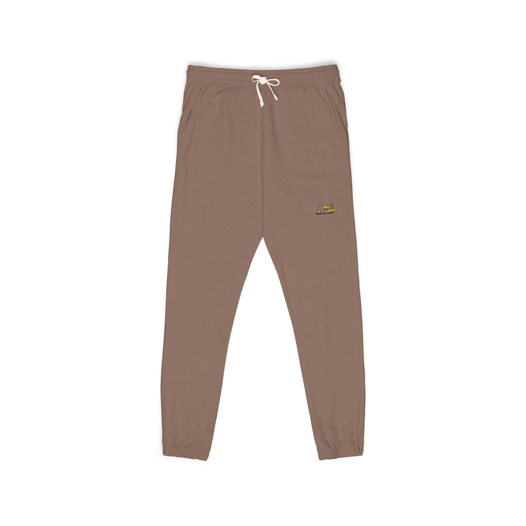 Tiny Sunrise Embroidered Sweatpants | Garment-Dyed Fleece Joggers