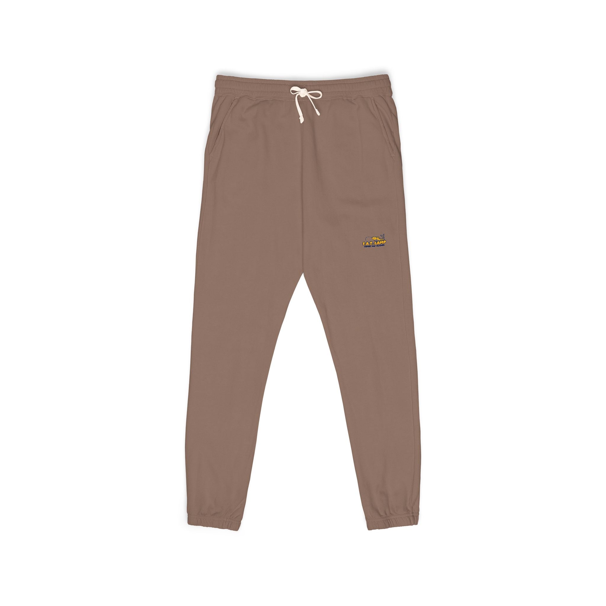 Tiny Sunrise Embroidered Sweatpants | Garment-Dyed Fleece Joggers