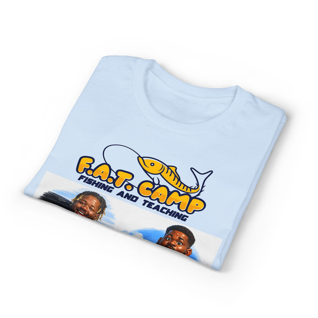 F.A.T. Camp Fishing T-Shirt — “D. Hayes: Gotta Hold Ya Mouth Right” Graphic Tee