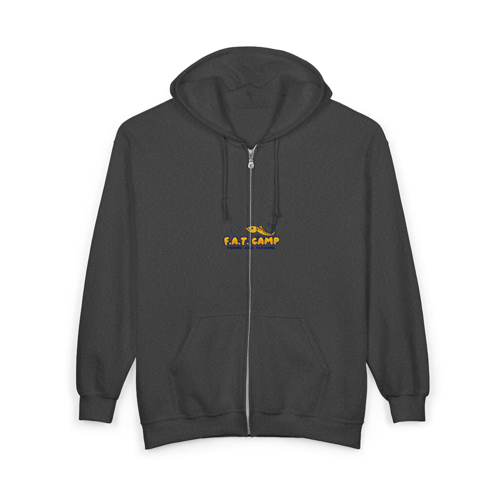 FAT CAMP graphic zip hoodie | Full Zip Hooded Sweatshirt