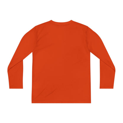 Eat Camp logo Youth Long Sleeve Tee | camper design, kids outdoor shirt