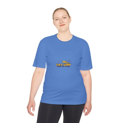 Fat Camp Cartoon Dog Tee | Retro Illustration, Small Chest Print
