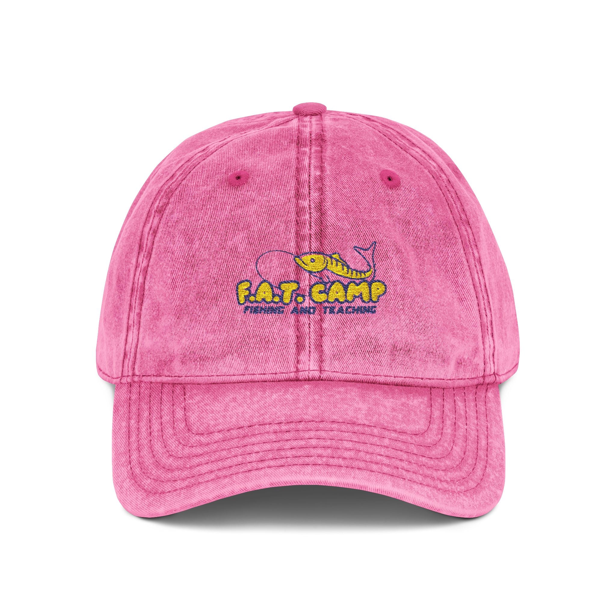 Tiny Sunflower Embroidery Vintage Cap | Distressed Baseball Hat