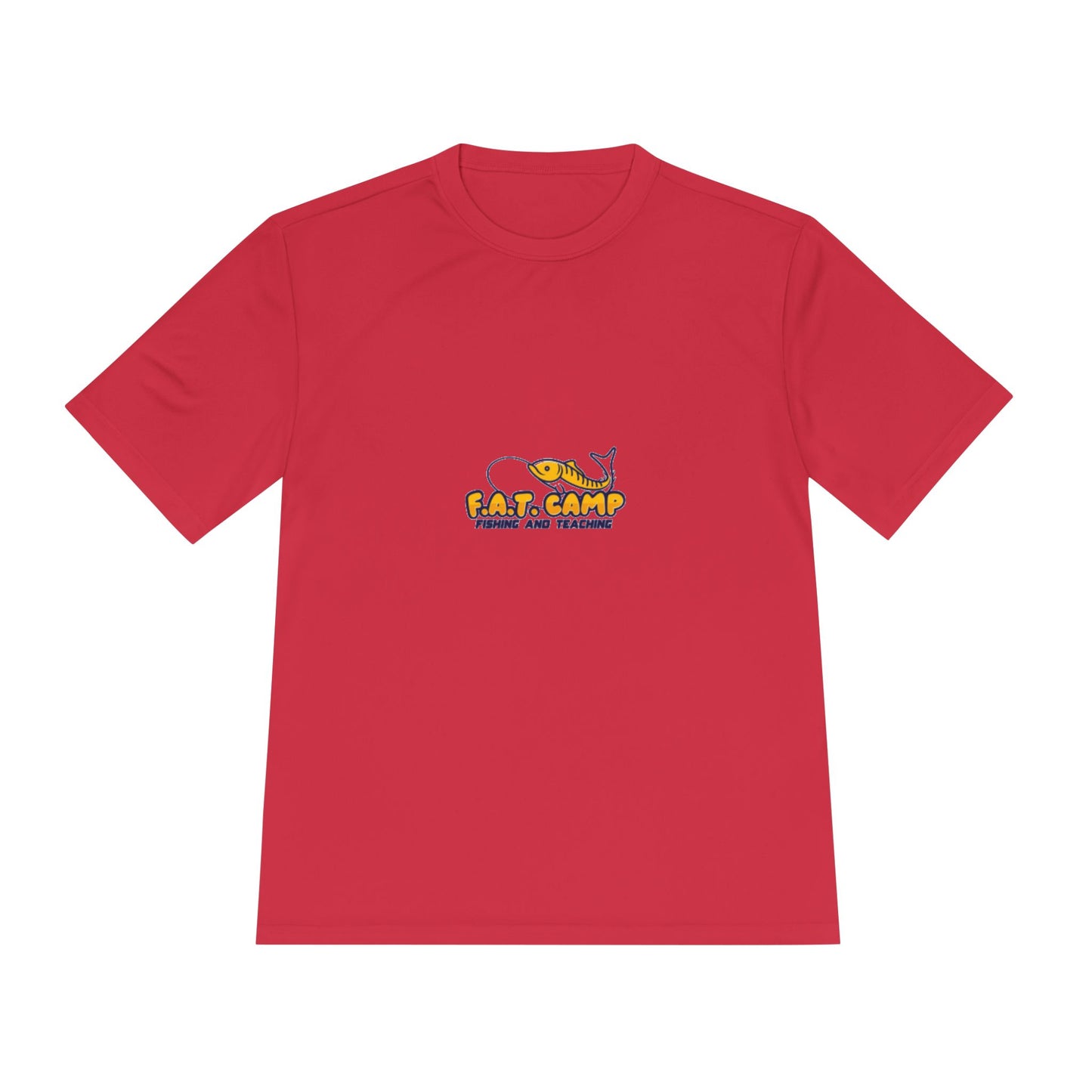 Fat Camp Cartoon Dog Tee | Retro Illustration, Small Chest Print