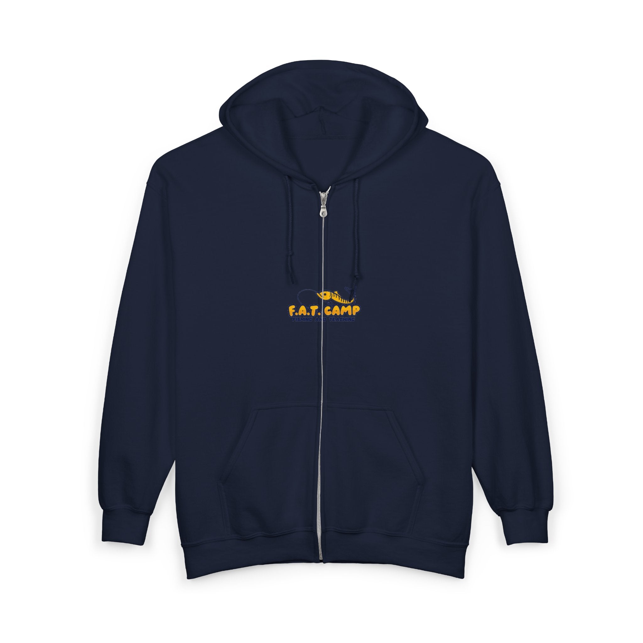 FAT CAMP graphic zip hoodie | Full Zip Hooded Sweatshirt