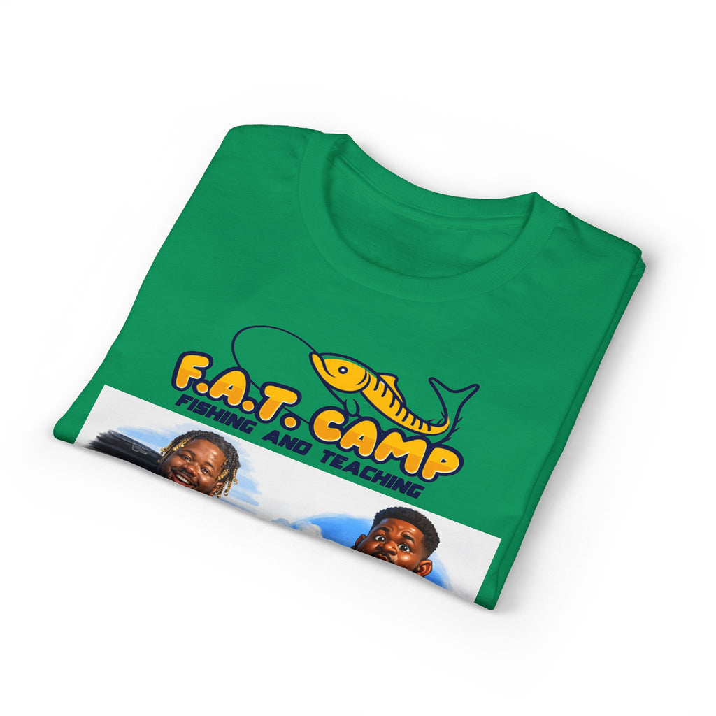 F.A.T. Camp Fishing T-Shirt — “D. Hayes: Gotta Hold Ya Mouth Right” Graphic Tee