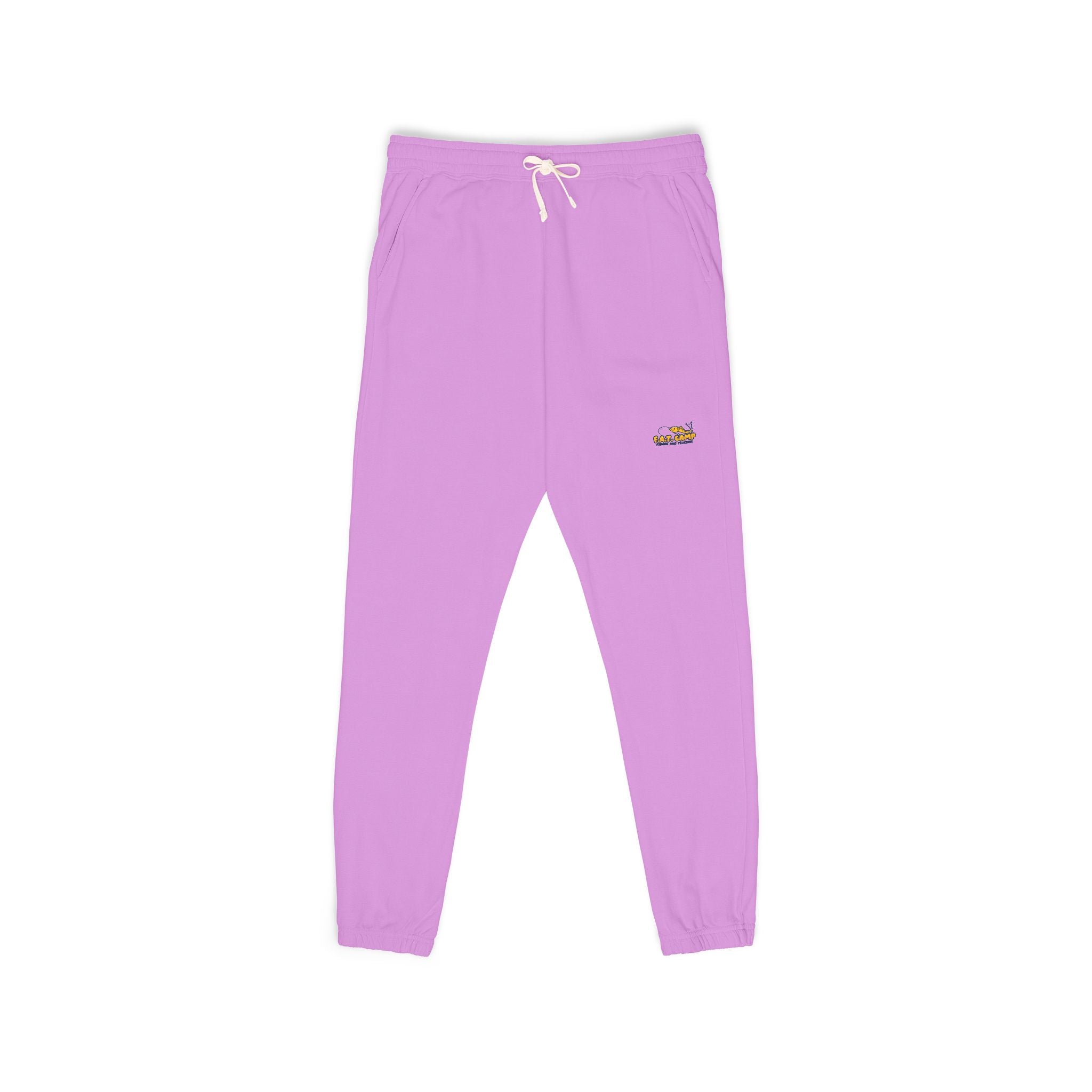 Tiny Sunrise Embroidered Sweatpants | Garment-Dyed Fleece Joggers