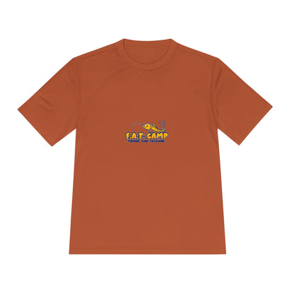 Fat Camp Cartoon Dog Tee | Retro Illustration, Small Chest Print