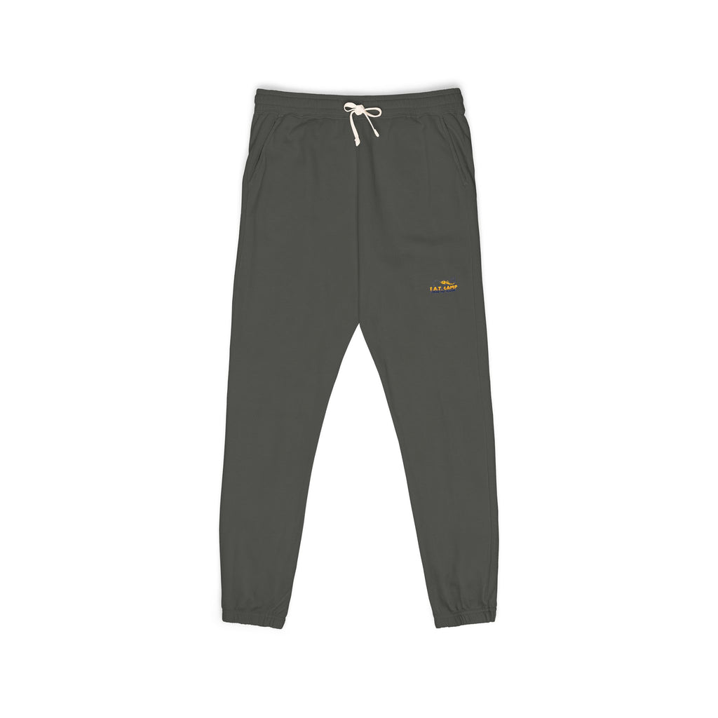 Tiny Sunrise Embroidered Sweatpants | Garment-Dyed Fleece Joggers