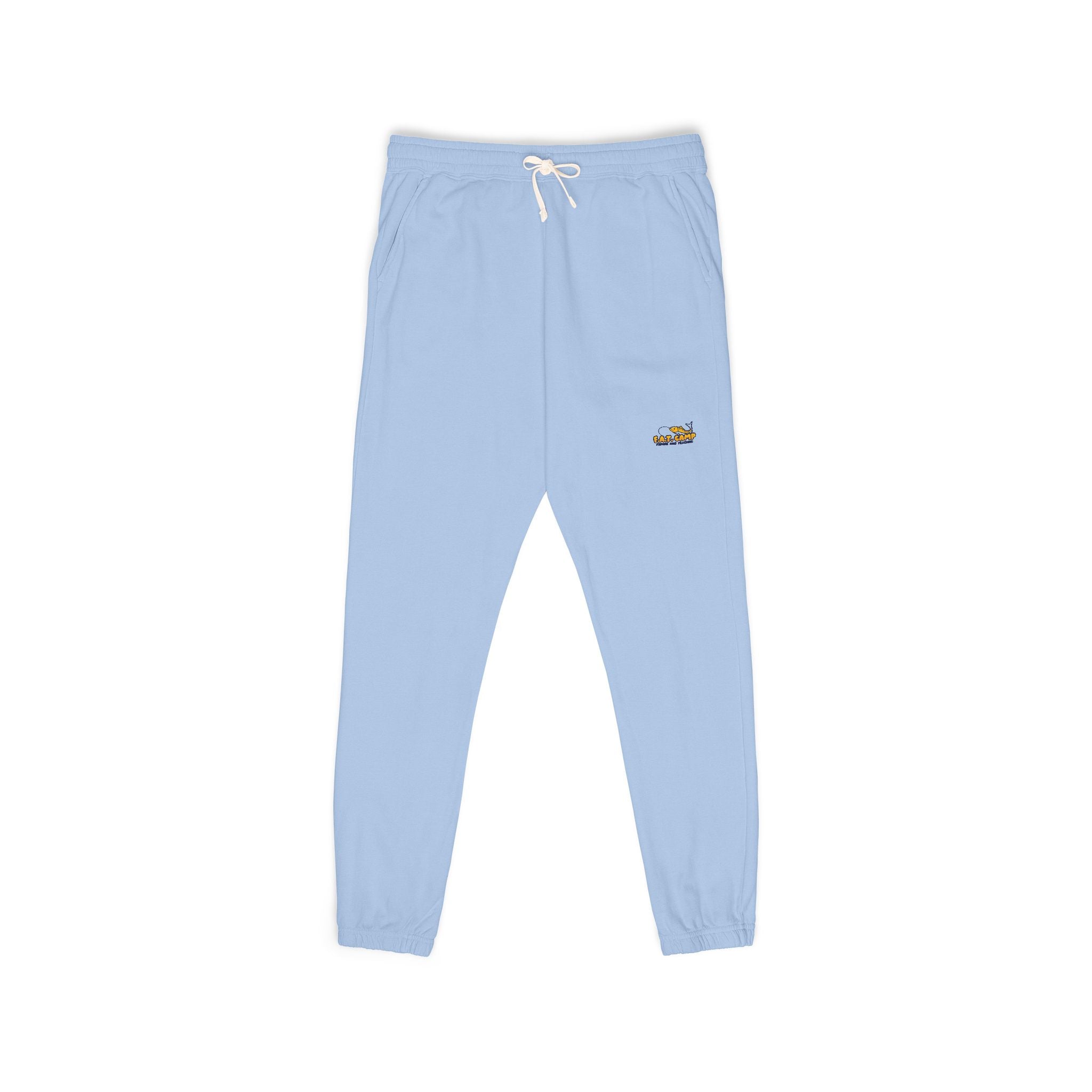 Tiny Sunrise Embroidered Sweatpants | Garment-Dyed Fleece Joggers